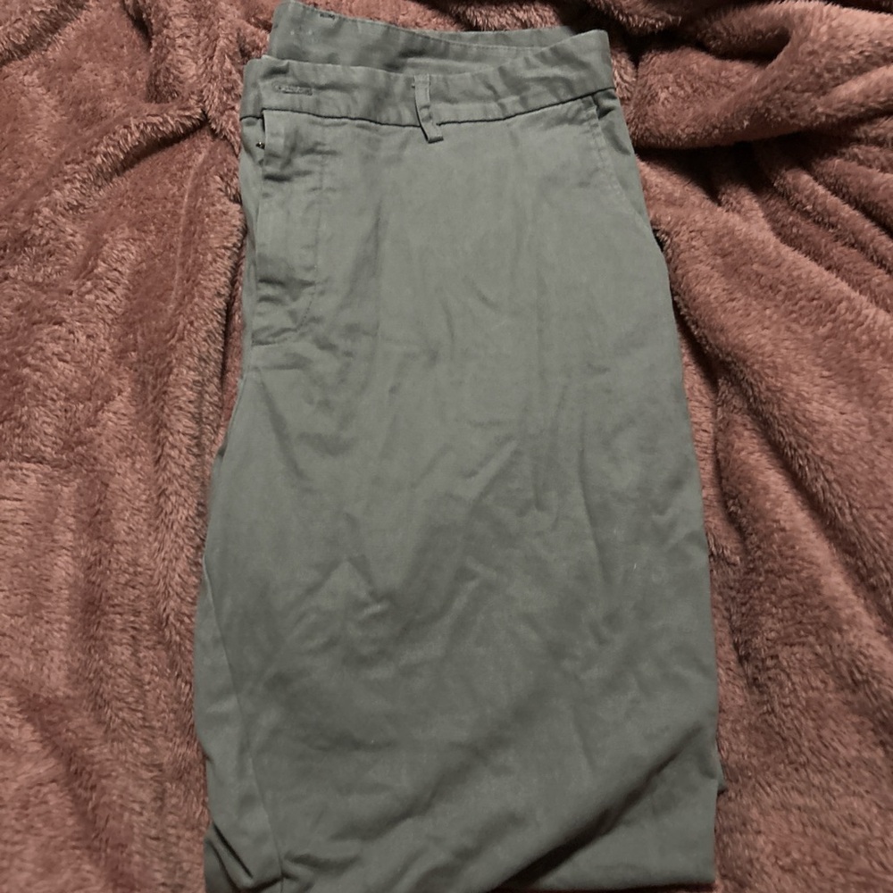 Old Navy Gray Chinos Relaxed Fit Cotton